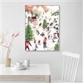 Picture of Mountain Ski Village _GroupedProduct_Rectangle_Portrait_Canvas_Framed_