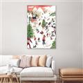 Picture of Mountain Ski Village _GroupedProduct_Rectangle_Portrait_Canvas_Framed_