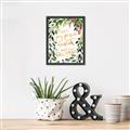 Picture of Holiday Wishes Wreath _GroupedProduct_Rectangle_Portrait_Canvas_Framed_