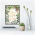 Picture of Holiday Wishes Wreath _GroupedProduct_Rectangle_Portrait_Canvas_Framed_