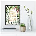 Picture of Holiday Wishes Wreath _GroupedProduct_Rectangle_Portrait_Canvas_Framed_