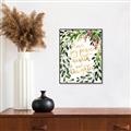 Picture of Holiday Wishes Wreath _GroupedProduct_Rectangle_Portrait_Canvas_Framed_