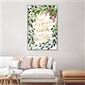 Picture of Holiday Wishes Wreath _GroupedProduct_Rectangle_Portrait_Canvas_Framed_