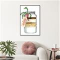 Picture of Holiday Cookies in a Jar _GroupedProduct_Rectangle_Portrait_Canvas_Framed_