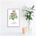 Picture of Under the Mistletoe III _GroupedProduct_Rectangle_Portrait_Canvas_Framed_