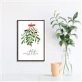 Picture of Under the Mistletoe III _GroupedProduct_Rectangle_Portrait_Canvas_Framed_