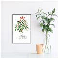 Picture of Under the Mistletoe III _GroupedProduct_Rectangle_Portrait_Canvas_Framed_