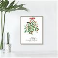 Picture of Under the Mistletoe III _GroupedProduct_Rectangle_Portrait_Canvas_Framed_