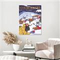 Picture of Christmas in Courchevel, France _GroupedProduct_Rectangle_Portrait_Unframed_Print_Only_