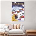 Picture of Christmas in Courchevel, France _GroupedProduct_Rectangle_Portrait_Unframed_Print_Only_