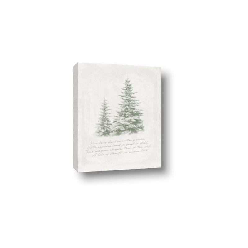 Picture of Winter Wonderland Trees _GroupedProduct_Rectangle_Portrait_Canvas_