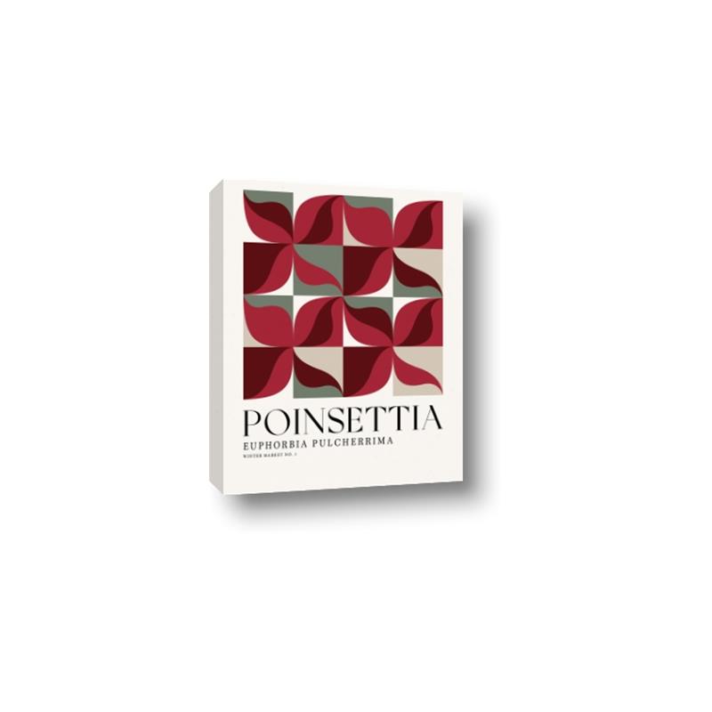 Picture of Poinsettia _GroupedProduct_Rectangle_Portrait_Canvas_