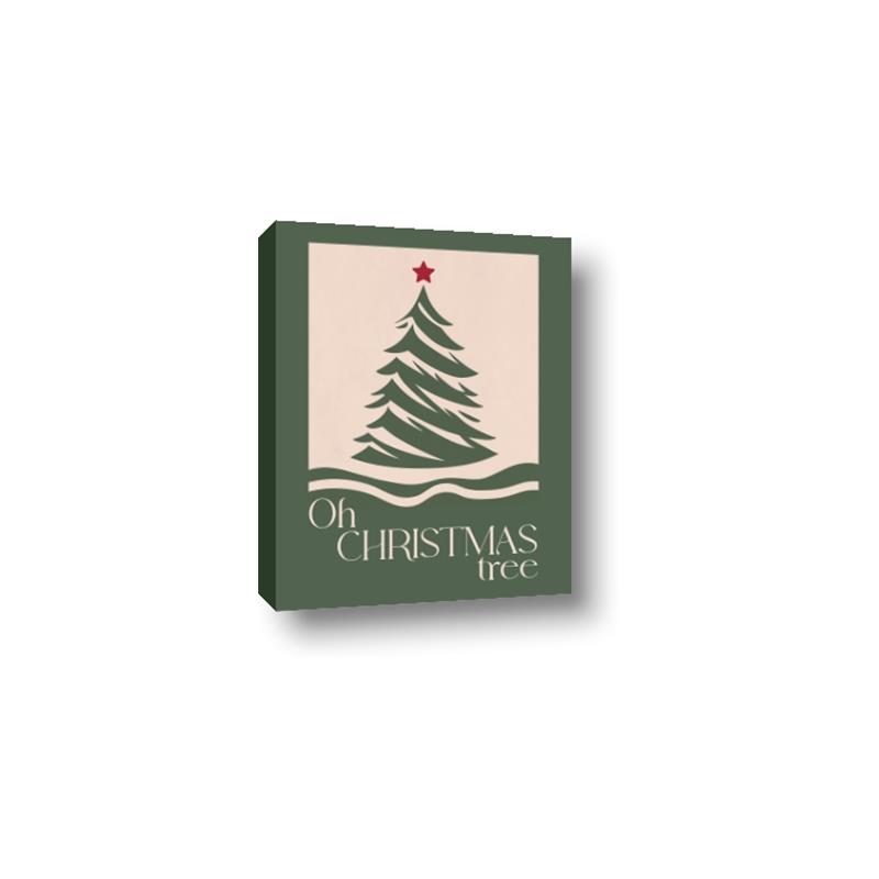 Picture of Oh Christmas Tree I _GroupedProduct_Rectangle_Portrait_Canvas_