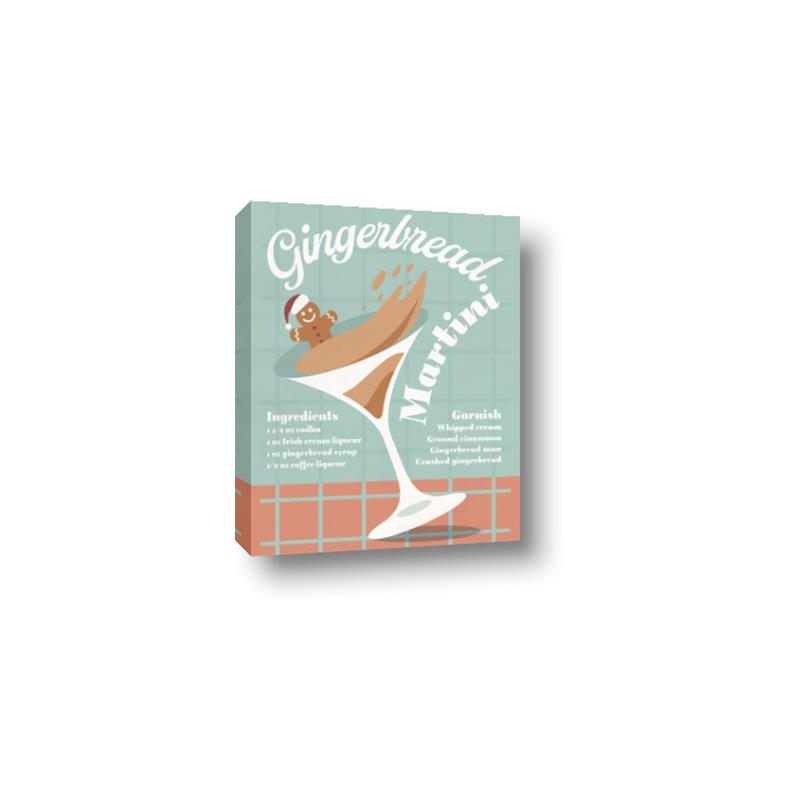 Picture of Gingerbread Martini _GroupedProduct_Rectangle_Portrait_Canvas_