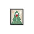 Picture of Holiday Cranberry Champagne _GroupedProduct_Rectangle_Portrait_Canvas_Framed_
