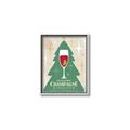 Picture of Holiday Cranberry Champagne _GroupedProduct_Rectangle_Portrait_Canvas_Framed_