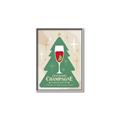 Picture of Holiday Cranberry Champagne _GroupedProduct_Rectangle_Portrait_Canvas_Framed_