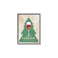 Picture of Holiday Cranberry Champagne _GroupedProduct_Rectangle_Portrait_Canvas_Framed_