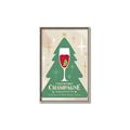 Picture of Holiday Cranberry Champagne _GroupedProduct_Rectangle_Portrait_Canvas_Framed_