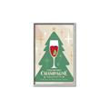 Picture of Holiday Cranberry Champagne _GroupedProduct_Rectangle_Portrait_Canvas_Framed_
