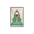 Picture of Holiday Cranberry Champagne _GroupedProduct_Rectangle_Portrait_Canvas_Framed_