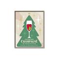 Picture of Holiday Cranberry Champagne _GroupedProduct_Rectangle_Portrait_Canvas_Framed_