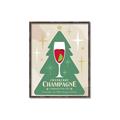 Picture of Holiday Cranberry Champagne _GroupedProduct_Rectangle_Portrait_Canvas_Framed_