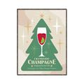 Picture of Holiday Cranberry Champagne _GroupedProduct_Rectangle_Portrait_Canvas_Framed_
