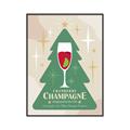 Picture of Holiday Cranberry Champagne _GroupedProduct_Rectangle_Portrait_Canvas_Framed_