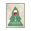 Picture of Holiday Cranberry Champagne _GroupedProduct_Rectangle_Portrait_Canvas_Framed_