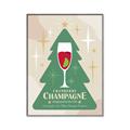Picture of Holiday Cranberry Champagne _GroupedProduct_Rectangle_Portrait_Canvas_Framed_