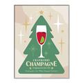 Picture of Holiday Cranberry Champagne _GroupedProduct_Rectangle_Portrait_Canvas_Framed_