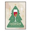 Picture of Holiday Cranberry Champagne _GroupedProduct_Rectangle_Portrait_Canvas_Framed_