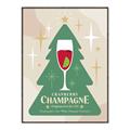 Picture of Holiday Cranberry Champagne _GroupedProduct_Rectangle_Portrait_Canvas_Framed_