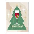 Picture of Holiday Cranberry Champagne _GroupedProduct_Rectangle_Portrait_Canvas_Framed_