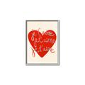 Picture of Je T'aime _GroupedProduct_Rectangle_Portrait_Canvas_Framed_