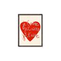 Picture of Je T'aime _GroupedProduct_Rectangle_Portrait_Canvas_Framed_