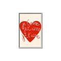 Picture of Je T'aime _GroupedProduct_Rectangle_Portrait_Canvas_Framed_