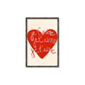 Picture of Je T'aime _GroupedProduct_Rectangle_Portrait_Canvas_Framed_
