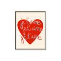 Picture of Je T'aime _GroupedProduct_Rectangle_Portrait_Canvas_Framed_