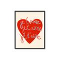Picture of Je T'aime _GroupedProduct_Rectangle_Portrait_Canvas_Framed_