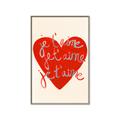 Picture of Je T'aime _GroupedProduct_Rectangle_Portrait_Canvas_Framed_