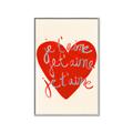 Picture of Je T'aime _GroupedProduct_Rectangle_Portrait_Canvas_Framed_