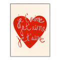Picture of Je T'aime _GroupedProduct_Rectangle_Portrait_Canvas_Framed_
