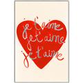 Picture of Je T'aime _GroupedProduct_Rectangle_Portrait_Canvas_Framed_