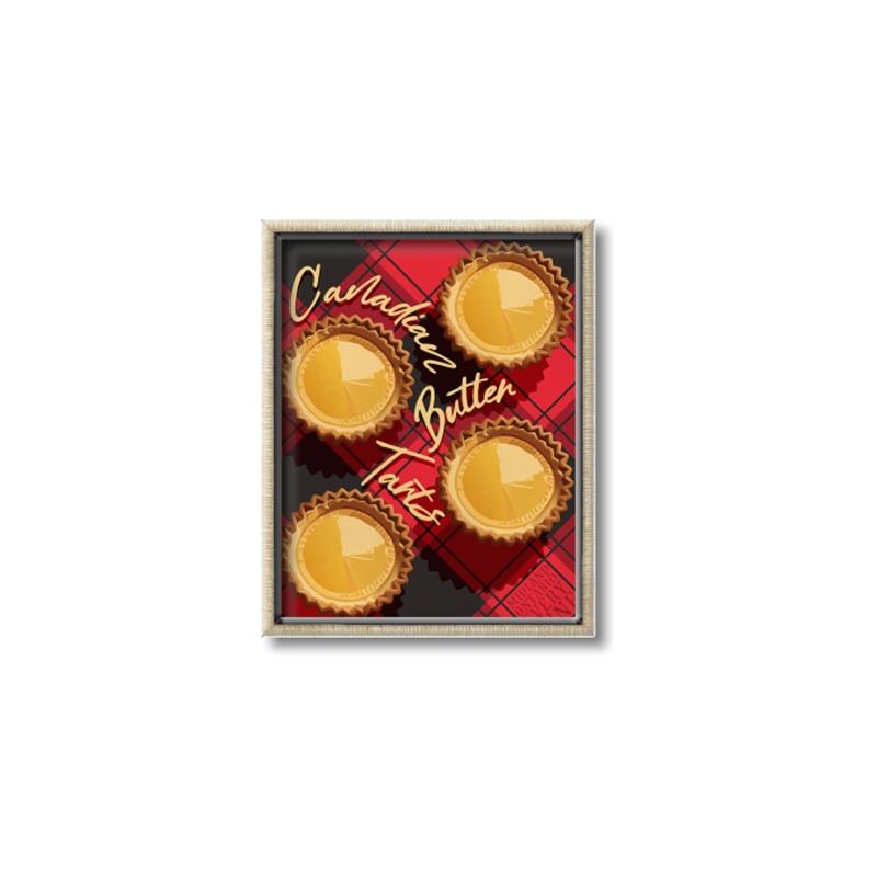Picture of Canadian Butter Tarts _GroupedProduct_Rectangle_Portrait_Canvas_Framed_