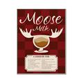 Picture of Moose Milk Recipe _GroupedProduct_Rectangle_Portrait_Canvas_Framed_