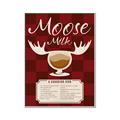 Picture of Moose Milk Recipe _GroupedProduct_Rectangle_Portrait_Canvas_Framed_