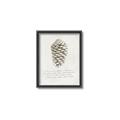 Picture of Pinecone Tidings I _GroupedProduct_Rectangle_Portrait_Canvas_Framed_