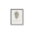 Picture of Pinecone Tidings I _GroupedProduct_Rectangle_Portrait_Canvas_Framed_